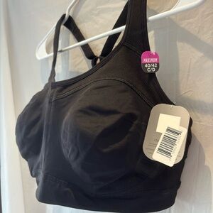 NWT Champion Sport Bra black SZ 40 42 C/D